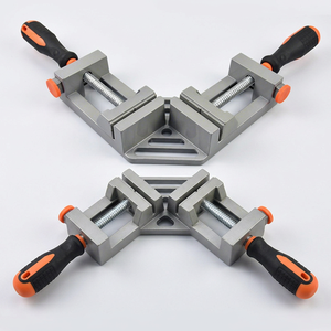 Pince d'angle 45° en acier et alliage d'aluminium, réglable, légère, pour le travail du bois et le soudage, taille métrique, surface anodisée - Product Image 1