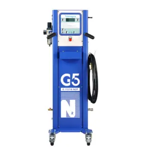 G5 CE Gerador e sistema de conversão de nitrogênio portátil e inteligente para aplicação de pneus únicos, ideal para infladores de pneus de motocicleta