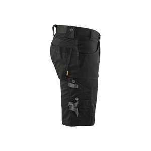 BLAKLADER - 179818609900C50 Craftsman <b>shorts</b> with <b>stretch</b> Black - EAN 7330509881835 <b>WORK</b> TROUSERS <b>WORK</b> <b>SHORTS</b> - Product Image 5