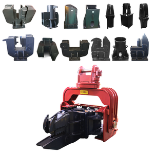 Martelo de rolamento de estacas e acessório para escavadeiras, parafuso de aterramento, martelo de estacas e escavadeiras - Product Image 2