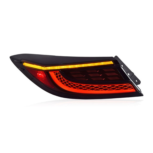 JH LED Tail Light Assembly for 2021-2023 for Toyota GR86 & for Subaru BRZ Modified Red Lens Color New Condition 12V Voltage