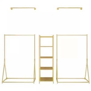 Hot <strong>Sale</strong> <strong>Clothing</strong> Shop Equipment Wall Hanging Clothes Rack <strong>Clothing</strong> <strong>Rail</strong> <strong>for</strong> a Shop - Product Image 6