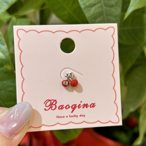 Boucles d'oreilles pour femmes, bijoux de luxe en gros, marques de créateurs célèbres, boucles d'oreilles à clous tendance, boucles d'oreilles de créateurs - Product Image 5