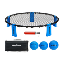 الرياضة PVC البلاستيك البسيطة في الهواء الطلق كرة طائرة للبحر Spyderball سبايك الكرة Smashball لعبة مجموعة 3 الكرة عدة
