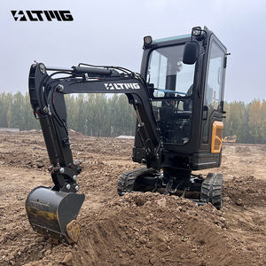 Mini Escavatore Cingolato da 2 Tonnellate con Pompa del Cambio e Motore - Alta Potenza di Scavo, Nuovo Accessorio Incluso - Product Image 1