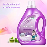 Détergent à lessive liquide parfumé à la lavande, écologique, à base d'enzymes biologiques, pour éliminer les taches tenaces, de la marque OEM White Generation Wife
