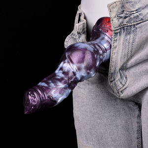 NNSX Silikon Hund <span class=keywords><strong>Penis</strong></span> Esel Pferd <span class=keywords><strong>Penis</strong></span> Unisex dicker Rückenplatz Analsex Tier Dildo - Product Image 1