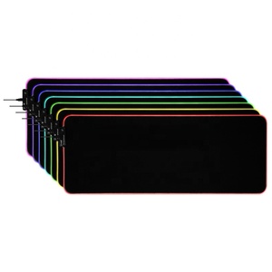 Miếng Lót Chuột RGB LED Sáng Tùy Chỉnh Độ Dày 3Mm 4Mm Miếng Lót Chuột Chơi Game Cỡ Lớn Để Bàn - Product Image 1