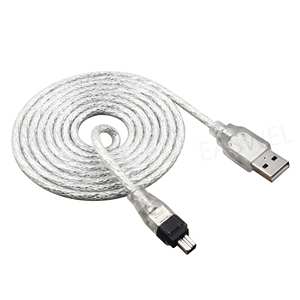 <span class=keywords><strong>Cable</strong></span> de Datos <span class=keywords><strong>USB</strong></span> 2.0 de 5 Pies, Firewire <span class=keywords><strong>IEEE</strong></span> <span class=keywords><strong>1394</strong></span> para Videocámaras MINI DV HDV para Editar en PC - Product Image 3