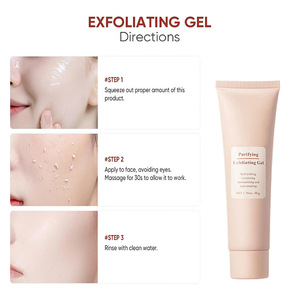 Limpiador Facial con Ácido Hialurónico Orgánico, Gel Exfoliante Suave a Base de Aceite para Rejuvenecimiento Profundo, Reducción de Poros, Puntos Negros y Acné - Product Image 3