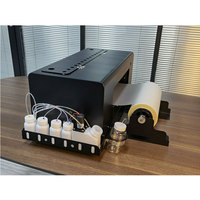 A3 XP600 DTF-Drucker mit Ofen für Stoff-DTF-Transferfolie T-Shirt-Druckmaschine Eco-Solvent Neu 1 Jahr Weißer Rührfunktion