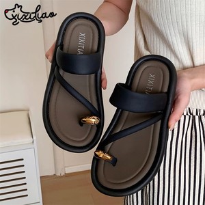 Xixitiao Xu Hướng Thời Trang Cô Gái Charms Bãi Biển <span class=keywords><strong>Flip</strong></span> <span class=keywords><strong>Flops</strong></span> Mềm Phụ Nữ Và Phụ Nữ <span class=keywords><strong>Flip</strong></span>-<span class=keywords><strong>Flops</strong></span> Dép Đi Trong Nhà Phụ Nữ <span class=keywords><strong>Flip</strong></span> Flop Giày - Product Image 1