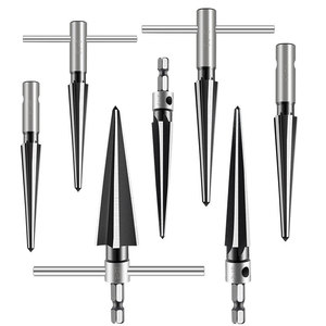 Taper <b>Reamers</b> 3-13mm Manual Round Shank For Metal Wood Plastic Drilling - Product Image 5