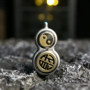 Cucurbit Metal Fidget Spinner, outil anti-anxiété et anti-stress pour adultes, jouets de bureau et cadeaux pour les personnes atteintes de TDAH - Product Image 6
