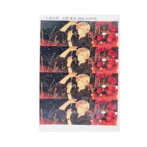 <span class=keywords><strong>Carte</strong></span> holographique personnalisée OEM cartes papier <span class=keywords><strong>coupon</strong></span> de billet de cinéma - Product Image 2