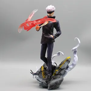 Figura de Anime de PVC de 28 cm de JJK Satoru, Figura de Acción de Itadori # Figura Coleccionable de Ryomen <span class=keywords><strong>Sukuna</strong></span> de 1834, Modelo de Juguete, Regalo - Product Image 6
