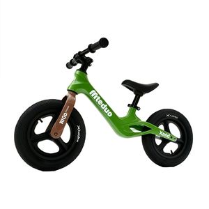 Vélo d'équilibre pour enfants 12 pouces à une vitesse, avec jantes en alliage d'aluminium, cadre léger en nylon, siège réglable, pour 2-5 ans, idéal pour l'extérieur - Product Image 4