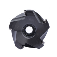 400R 63-22-4T AlTin Coated 4-Flute Indexable Square Shoulder Face Mill Cutter HRC60 Positive-Rake Head Cocok untuk ODM/OEM