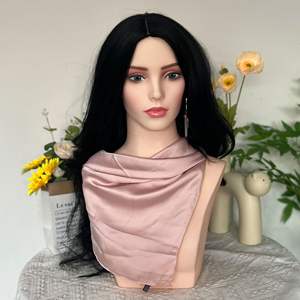 <span class=keywords><strong>Tête</strong></span> de <span class=keywords><strong>mannequin</strong></span> réaliste en PVC rotative et détachable MCY, grande taille, avec support pour collier et boucles d'oreilles, support pour perruque, moule d'affichage - Product Image 4