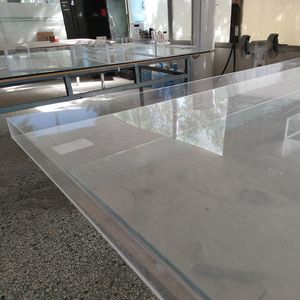 Réservoir d'eau expérimental en acrylique personnalisé, boîte d'expérimentation de flux d'eau carrée en verre organique - Product Image 3