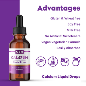 Gouttes de soutien immunitaire sans gluten bio Vitamine <span class=keywords><strong>D3</strong></span> <span class=keywords><strong>K2</strong></span> Améliore l'absorption du calcium Santé des dents et des os Gouttes liquides de vitamine <span class=keywords><strong>D3</strong></span> <span class=keywords><strong>K2</strong></span> - Product Image 2