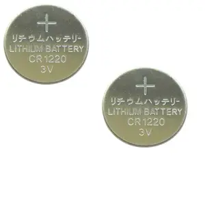 Baterai sel koin tombol pkcell 3v cr1220 untuk jam tangan cr1220 3v tombol baterai lithium sel cr1220 3v cr2016 2025 baterai kunci cmos