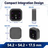 Módulo de Reconocimiento de Venas de la Palma de la Mano, Sin Contacto, 5-20 cm, Capacidad de 10000, 1:N, 1s, USB2.0, OEM, ODM, Control de Acceso, Cerradura Inteligente para Puerta