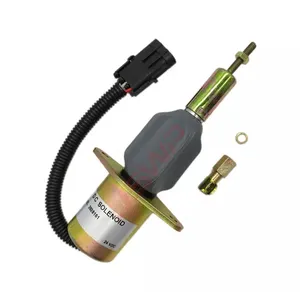 JSWP 3923258 SA-4293-24 3958176 3928161 /SA429324 di alta qualità parti di escavatore motori 24V Diesel Stop solenoide