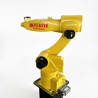 Robot industriel à six axes facile à utiliser, machine de soudage laser à fibre, IP54, moteur 7 kg, haute précision, pour tuyaux en alliage d'aluminium