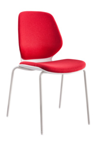 Chaises de salle à manger contemporaines en plastique de haute qualité, durables et empilables avec un design moderne pour la maison, le bureau ou la cantine scolaire - Product Image 5