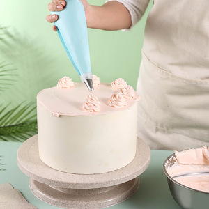 Ensemble de décoration de gâteaux avec plateau tournant, poche à douille et embouts pour gâteau d'anniversaire, DIY, usage domestique - Product Image 3