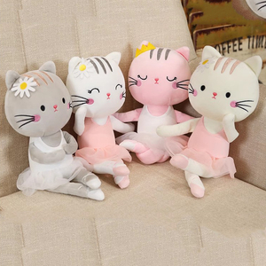 <span class=keywords><strong>Bailarina</strong></span> Animal gato conejito juguetes de peluche vestido de Ballet conejo Cisne flamenco Plushie muñecos de peluche Juguetes de peluche <span class=keywords><strong>bailarina</strong></span> - Product Image 5
