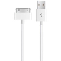 Cable de Carga y Sincronización de Datos USB de 30 Pines OEM para iPhone 4/4s, iPad 3/2/1, iPod Classic, Touch, Cámara y Computadora
