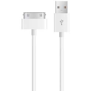 <span class=keywords><strong>Cable</strong></span> <span class=keywords><strong>de</strong></span> <span class=keywords><strong>Carga</strong></span> y Sincronización <span class=keywords><strong>de</strong></span> Datos USB <span class=keywords><strong>de</strong></span> 30 Pines OEM para iPhone 4/4s, <span class=keywords><strong>iPad</strong></span> 3/<span class=keywords><strong>2</strong></span>/1, iPod Classic, Touch, Cámara y Computadora - Product Image 2