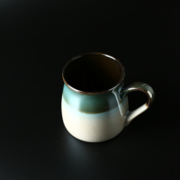 Tasse en céramique glaçure réactive pour tasses à thé latte cappuccino tasses 450ml