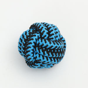 Jouets à mâcher pour chiens en <span class=keywords><strong>coton</strong></span> de petite taille, durables, résistants aux morsures, interactifs, pour le nettoyage des dents, corde à mâcher, balle pour chats - Product Image 1