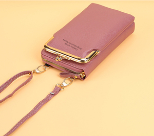 Bolsos Deportivos al por Mayor, Bolsos Cruzados Pequeños para Mujer, Mini Bolsos de Hombro de Cuero Mate, Bolsos de Mano Tipo Clutch, Bolsos para Teléfono, Bolsos de Mano para Damas - Product Image 4