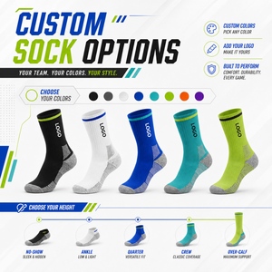 Chaussettes de course athlétiques unisexes Marathon pour hommes et femmes, anti-odeurs, coupe basse, respirantes, séchage rapide, avec amorti, pour le sport - Product Image 3