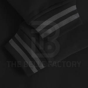 Venta caliente personalizado 100% algodón lona hombres Letterman chaqueta universitaria estilo fresco polar con capucha soporte bordado Popular invierno - Product Image 5