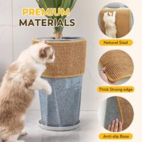 Tapis à gratter pour chat en sisal écologique, résistant à l'usure, protection contre les griffures pour canapé et arbre à chat, pour chats d'intérieur