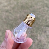 JANCY PACK 9ml nouveau Design vide en forme d'ampoule clair brillant à lèvres emballage mignon Unique brillant à lèvres cosmétique conteneur