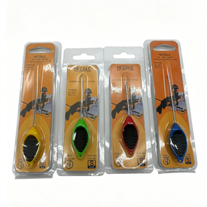 Kit d'aiguilles à boilies en acier inoxydable pour la pêche à la carpe, aiguilles à appâter, aiguilles à stringer, aiguilles à anneaux fins/fortes, accessoires - Product Image 2