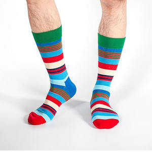 Calcetines de Vestir Personalizados para Hombre, de Algodón, Divertidos, Coloridos, Estilo <span class=keywords><strong>Crazy</strong></span> Crew - Product Image 3