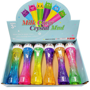 ดินน้ำมันคริสตัลสีรุ้งแบบเป่าลมได้ ตลกๆ สำหรับเด็ก ขายส่ง - Product Image 4
