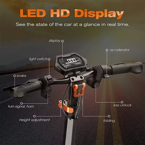 Trottinette électrique KUGOO G2 Pro pour adultes, avec moteur <span class=keywords><strong>de</strong></span> 800 W, siège amovible, vitesse maximale jusqu'à 45 km/h, autonomie maximale <span class=keywords><strong>de</strong></span> 58 km - Product Image 4