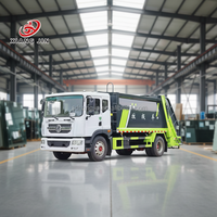 Truk Pengumpul Sampah Isuzu Spindle Mini Recycling 4x2 Manual Diesel Compactor
