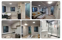 Maisons mobiles haute performance Conteneur extensible Maison préfabriquée moderne et populaire Petite maison avec remorque