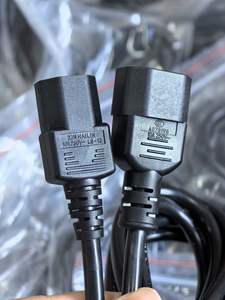 Cavo di Prolunga PDU CAB-C15-CBN 3m, Cavo di Alimentazione Resistente con Connettore da C14 a C15 per Switch di Rete e Altri Dispositivi di Rete - Product Image 2