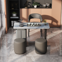 Table basse moderne portable de qualité supérieure avec dossier extensible, design stable et durable pour la maison, le bureau et l'hôtel au quotidien