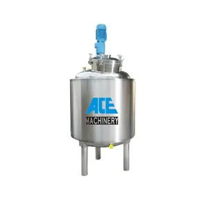 Ace Liquid For Soap,Detergent/Shampoo Making Tank/Stirrer Mixer Machine / Stainless Mixing Tank Glass View Door Distilling